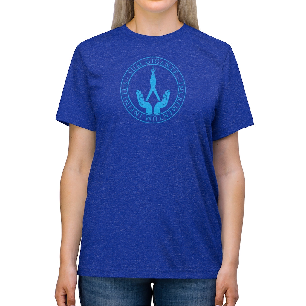 Sum Gigante Circle Blue Unisex Triblend Tee